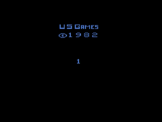 Entombed title screen for Atari 2600